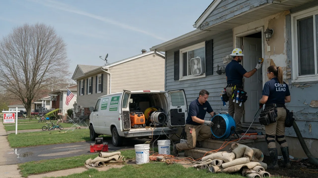 Flood Cleanup in Little York, IL near me
