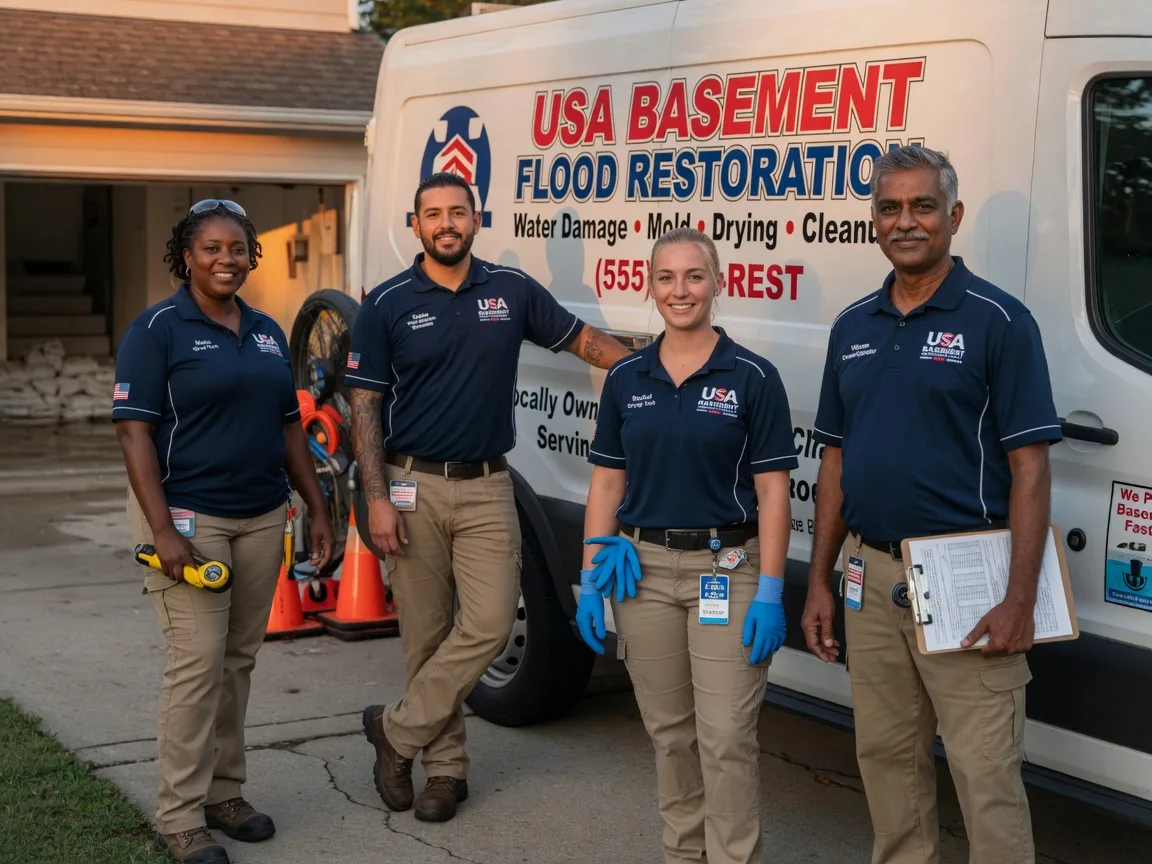 Basement Flood Cleanup company in Little York, IL